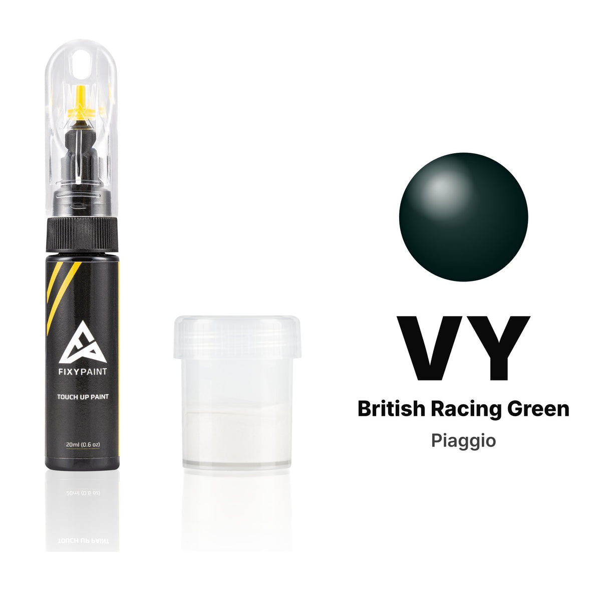 Touch-up paint for Piaggio VY British Racing Green, Standard kit