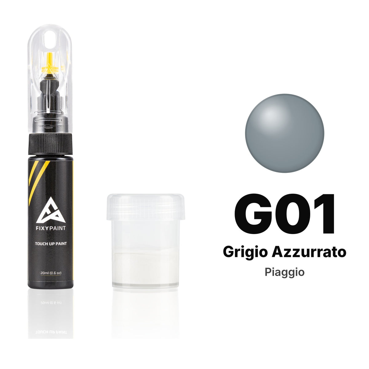 Touch-up paint for Piaggio G01 Grigio Azzurrato, Standard kit