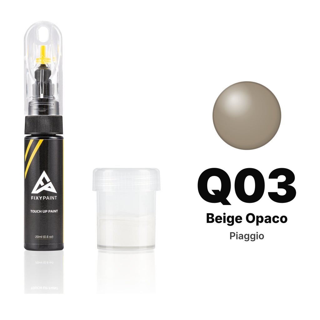 Touch-up paint for Piaggio Q03 Beige Opaco, Standard kit