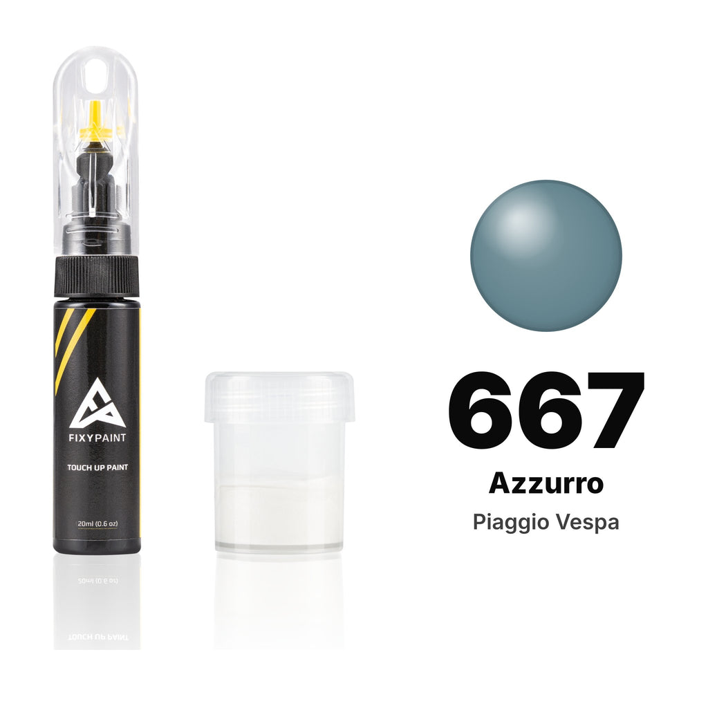 Touch-up paint for Piaggio Vespa 667 Azzurro, Standard kit