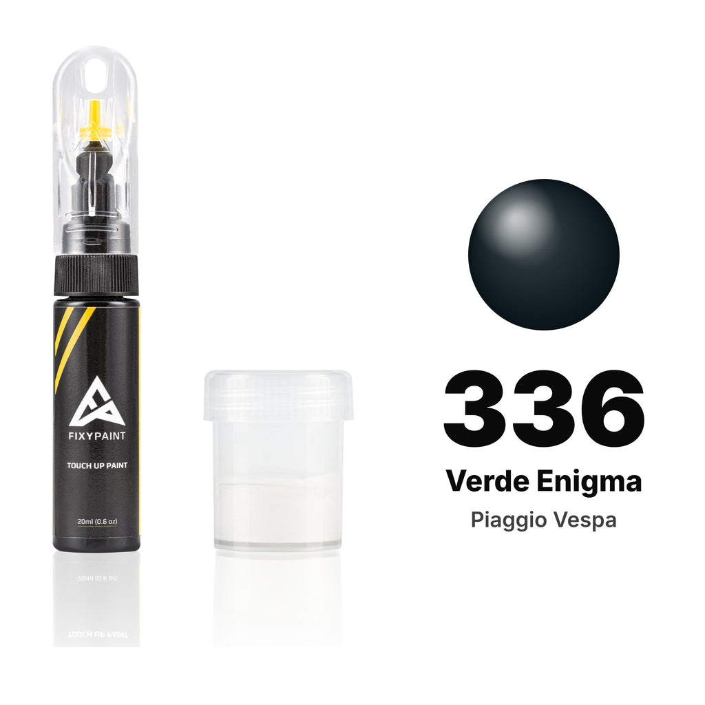 Touch-up paint for Piaggio Vespa 336 Verde Enigma, Standard kit