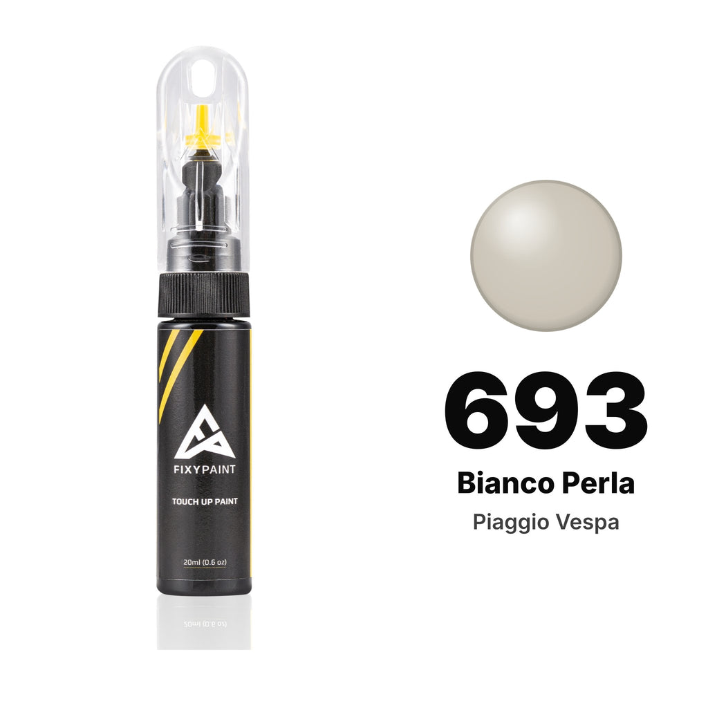 Touch-up paint for Piaggio Vespa 693 Bianco Perla, Basic kit