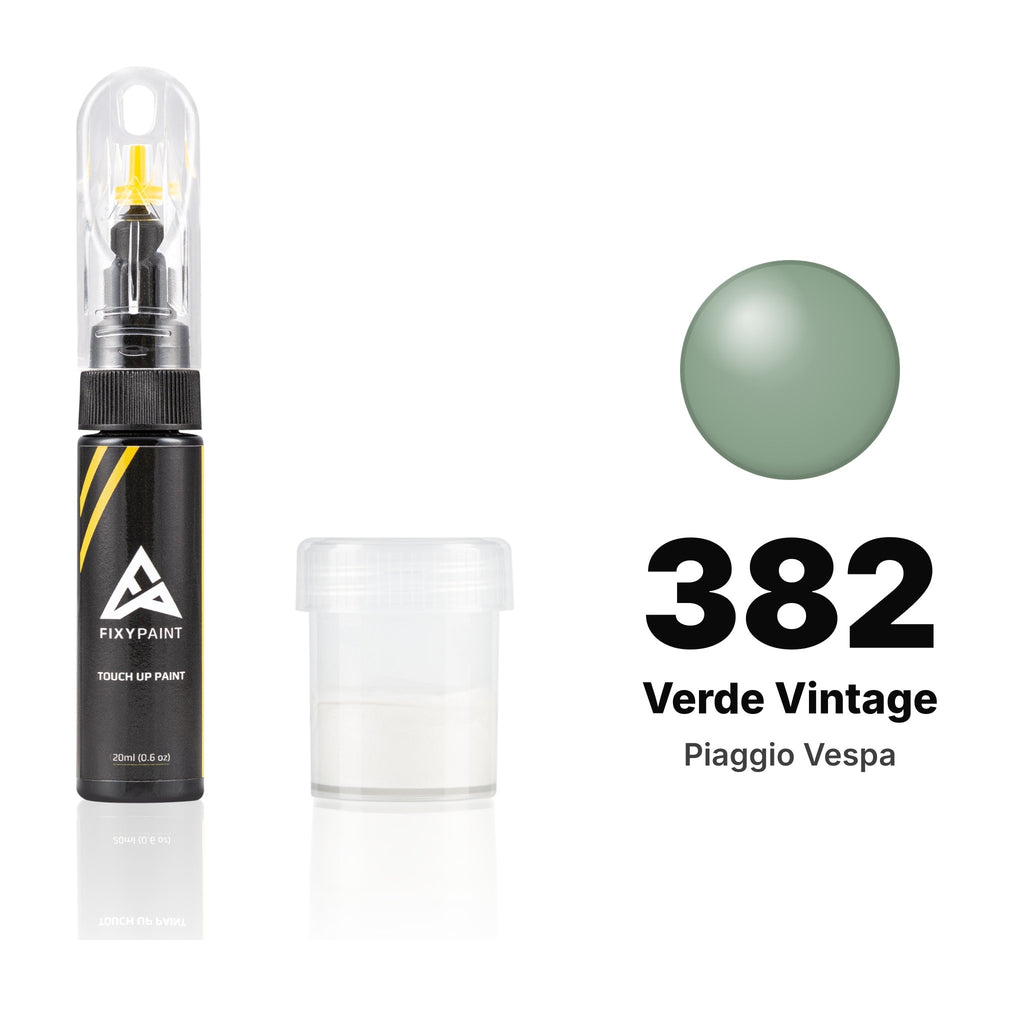 Touch-up paint for Piaggio Vespa 382 Verde Vintage, Standard kit