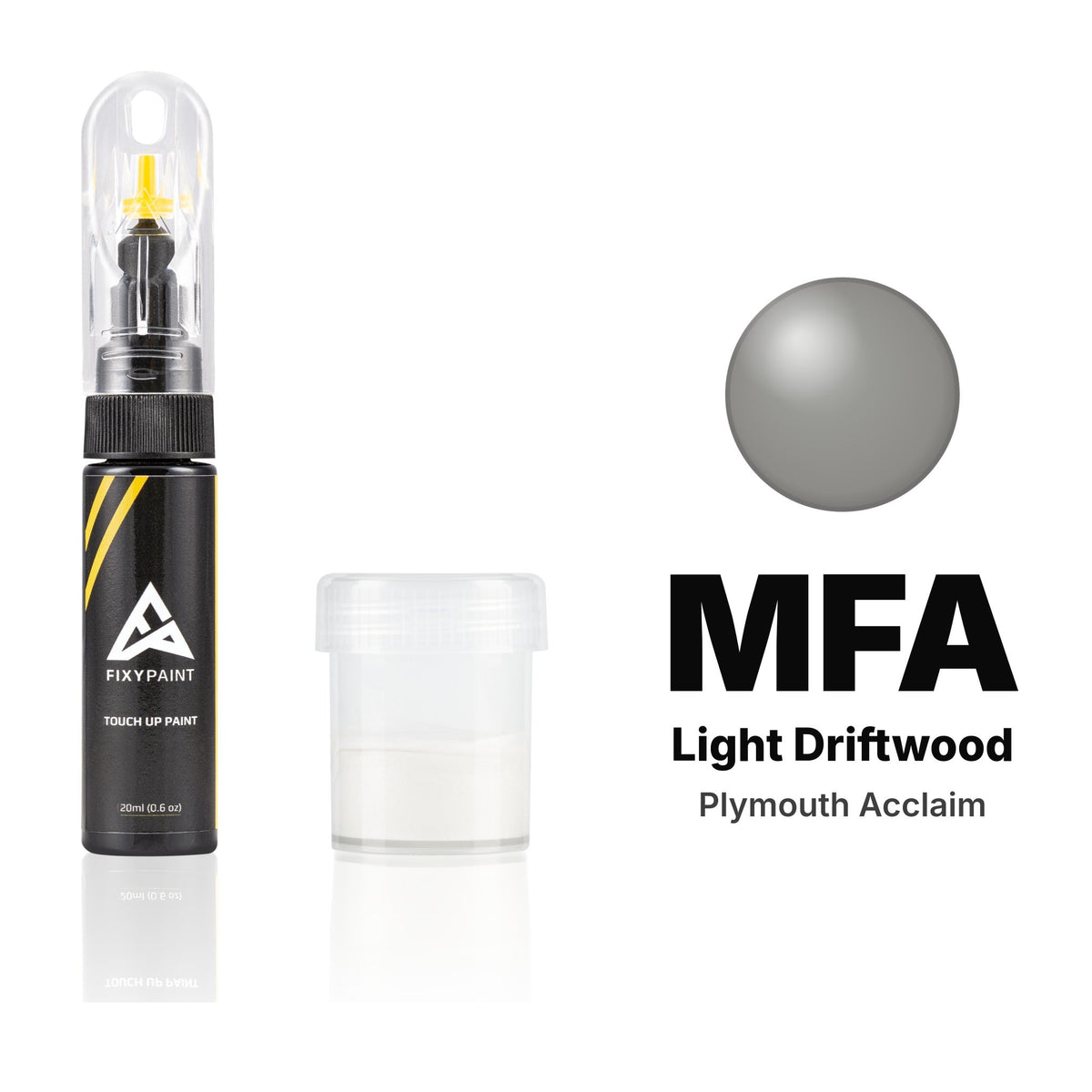 Lackstift für Plymouth Acclaim – MFA Light Driftwood (1998–2001), Set Standard