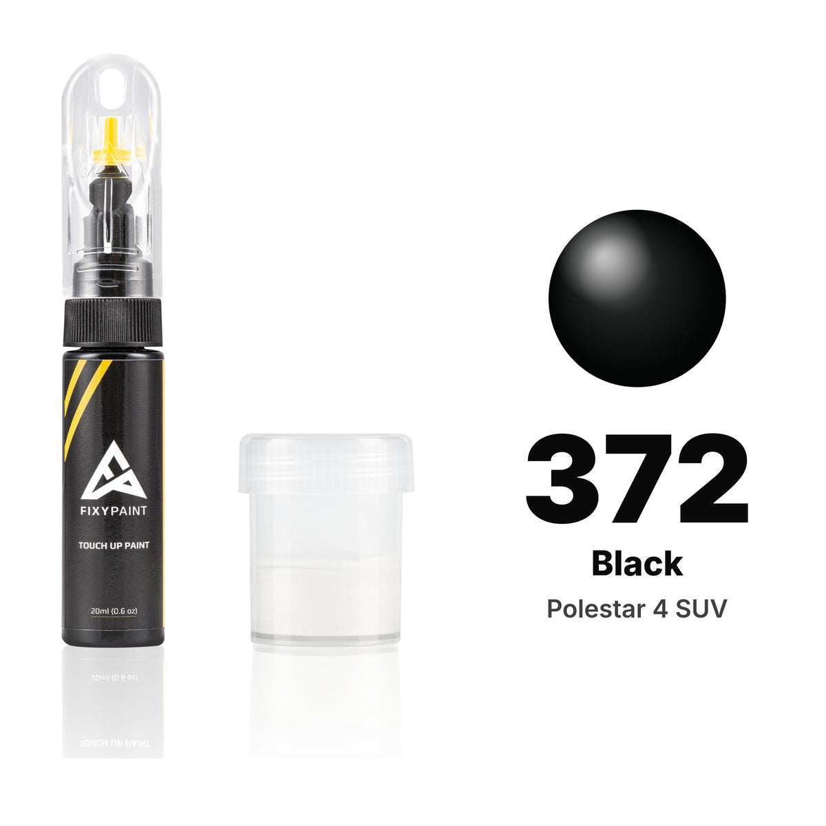 Touch-up paint for Polestar 4 SUV 372 Black, Standard kit