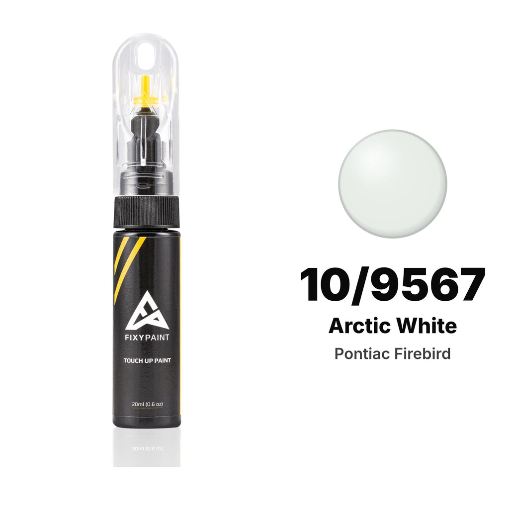 Touch-up paint for Pontiac Firebird 10/9567 Arctic White, Basic kit