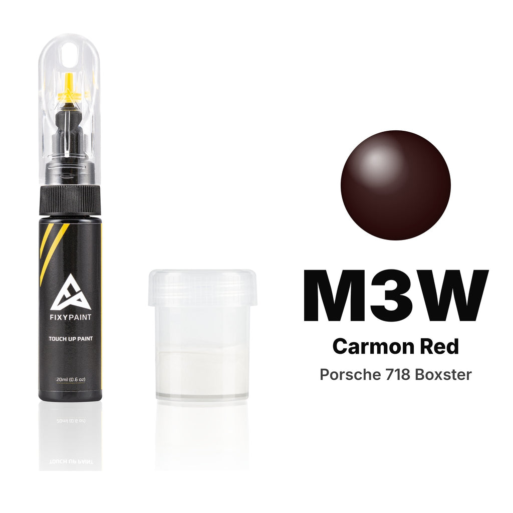 Touch-up paint for Porsche 718 Boxster M3W Carmon Red, Standard kit