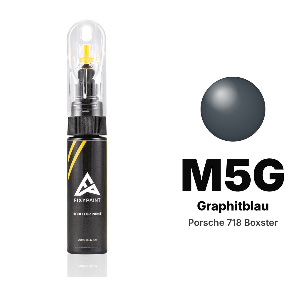 Touch-up paint for Porsche 718 Boxster M5G Graphitblau, Basic kit