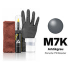 Touch-up paint for Porsche 718 Boxster M7K Arktikgrau, Complete kit