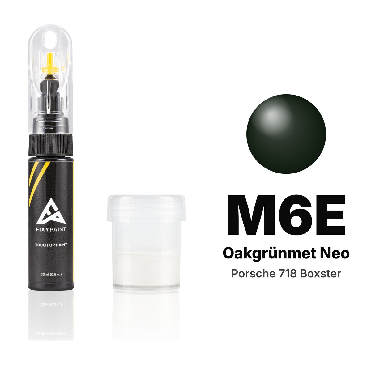Vernice ritocco per Porsche 718 Boxster – M6E Oakgrünmet Neo (dal 2023), kit Standard