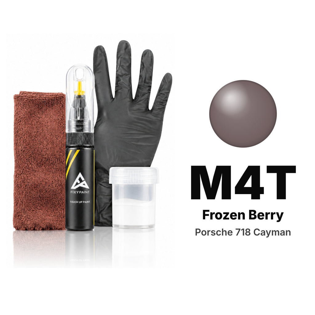 Peinture de retouche pour Porsche 718 Cayman – M4T Frozen Berry (2021–2022), kit Complet