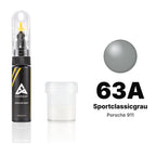 Touch-up paint for Porsche 911 63A Sportclassicgrau, Standard kit
