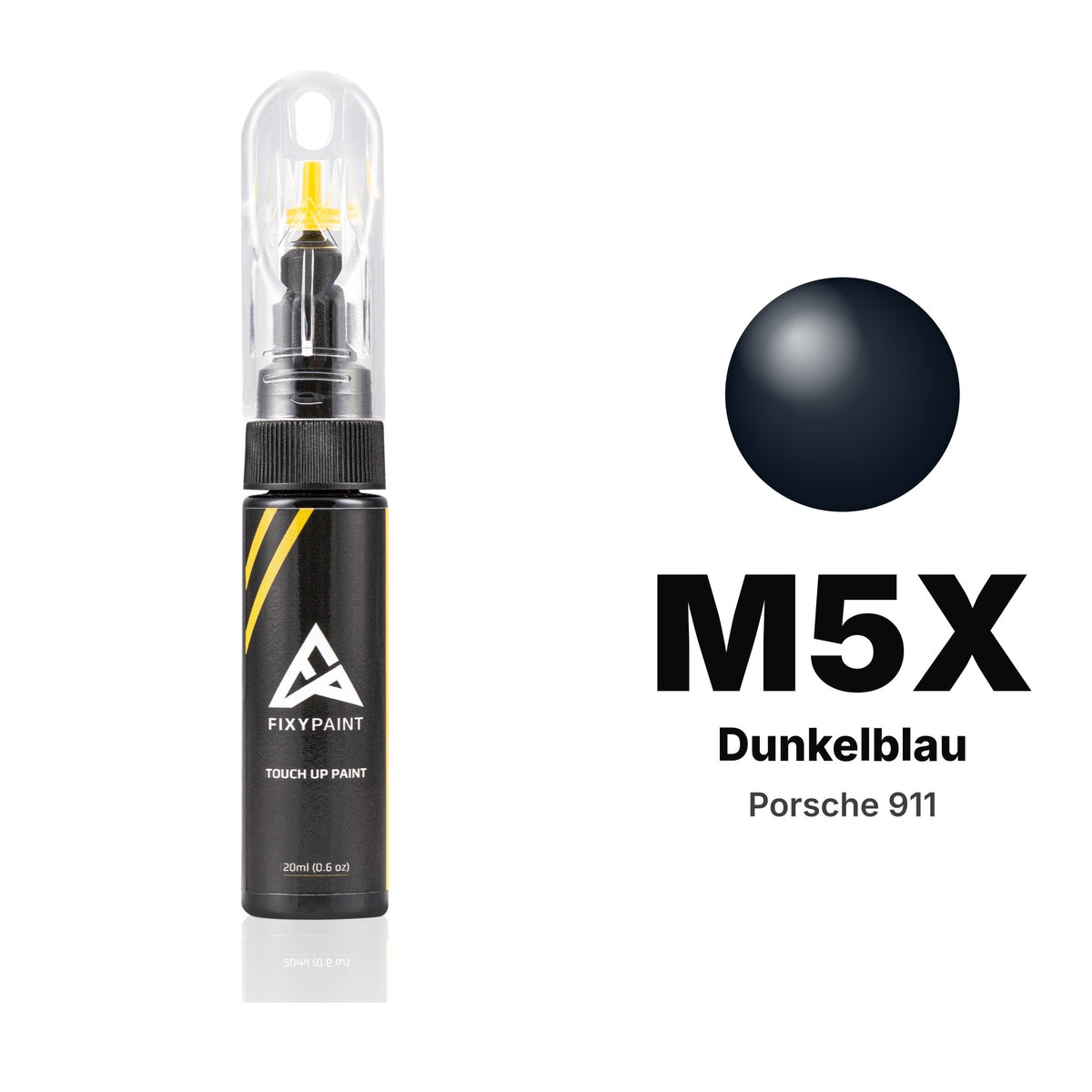 Touch-up paint for Porsche 911 M5X Dunkelblau, Basic kit