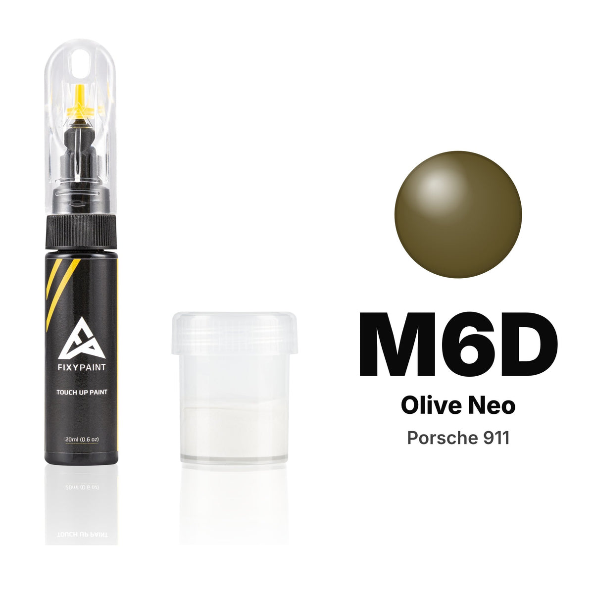Touch-up paint for Porsche 911 M6D Olive Neo, Standard kit