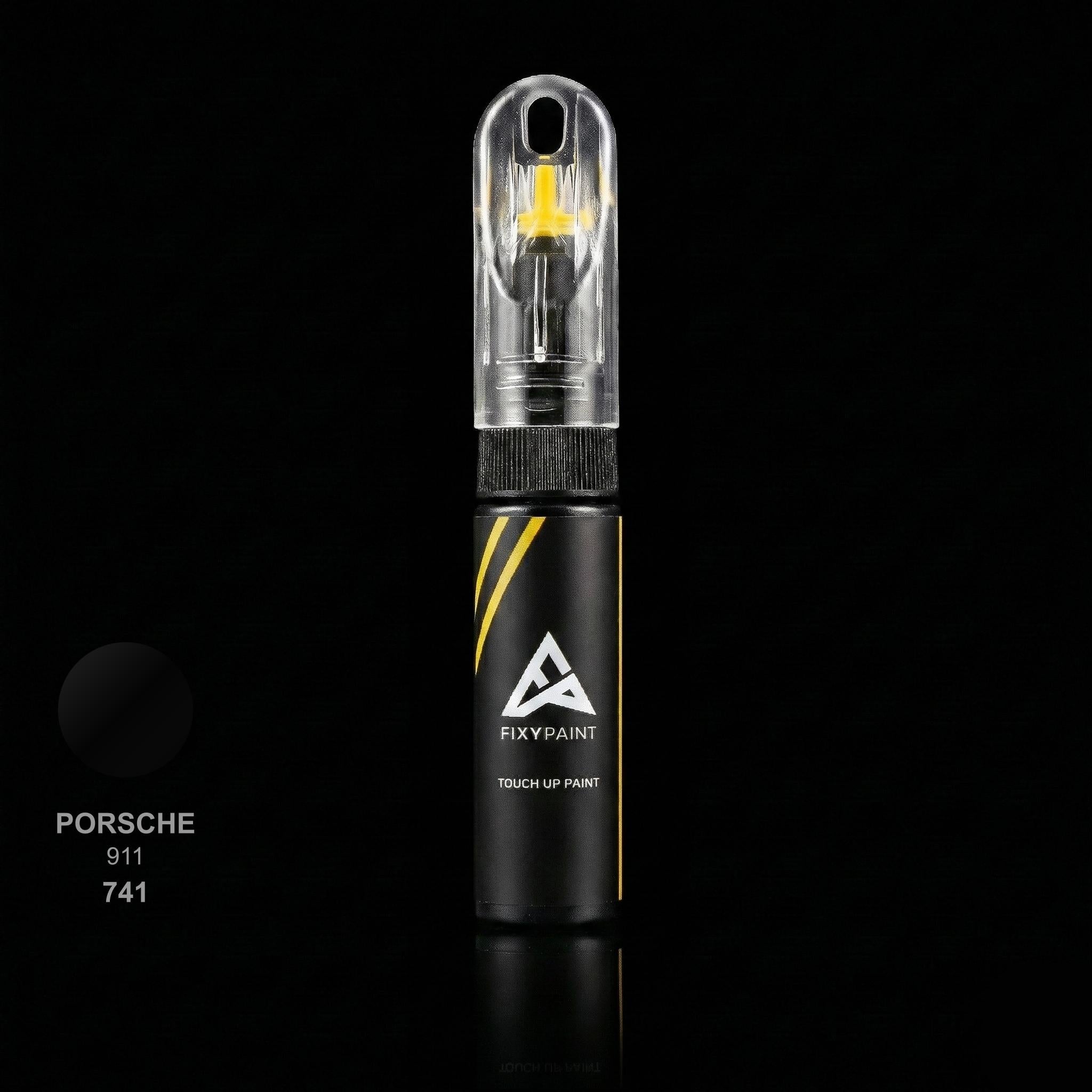 Porsche 911 touch up paint kit - SCHWARZ 741 scratch repair