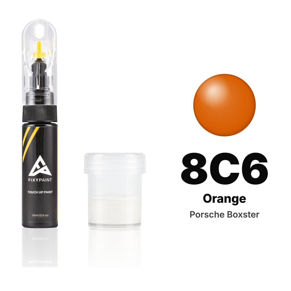 Touch-up paint for Porsche Boxster 8C6 Orange, Standard kit
