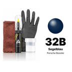 Touch-up paint for Porsche Boxster 32B Segelblau, Complete kit