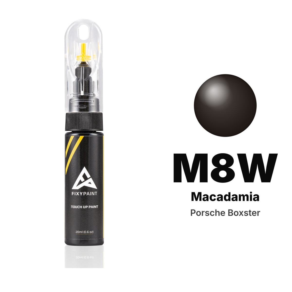 Touch-up paint for Porsche Boxster M8W Macadamia, Basic kit
