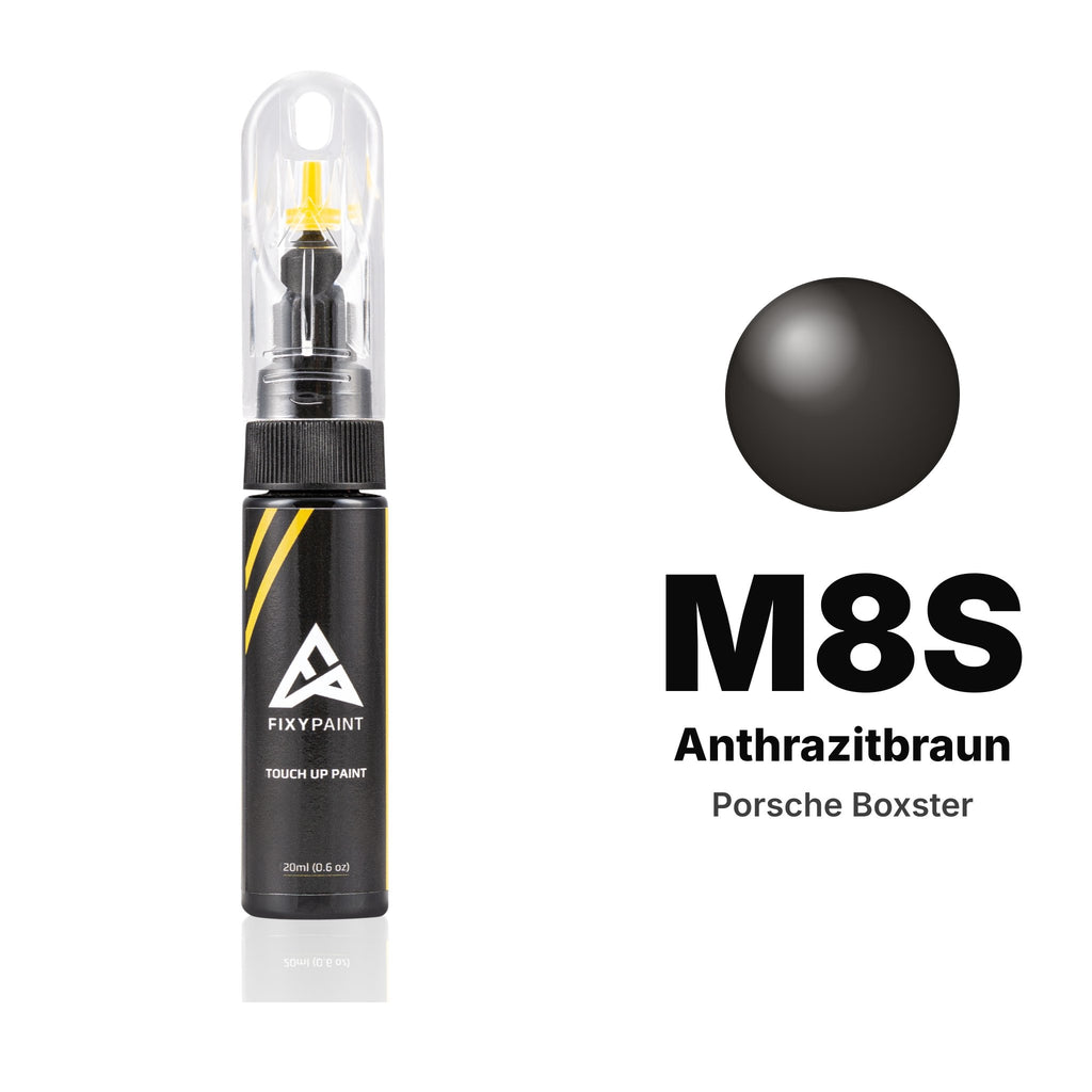 Touch-up paint for Porsche Boxster M8S Anthrazitbraun, Basic kit