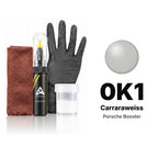 Touch-up paint for Porsche Boxster 0K1 Carraraweiss, Complete kit