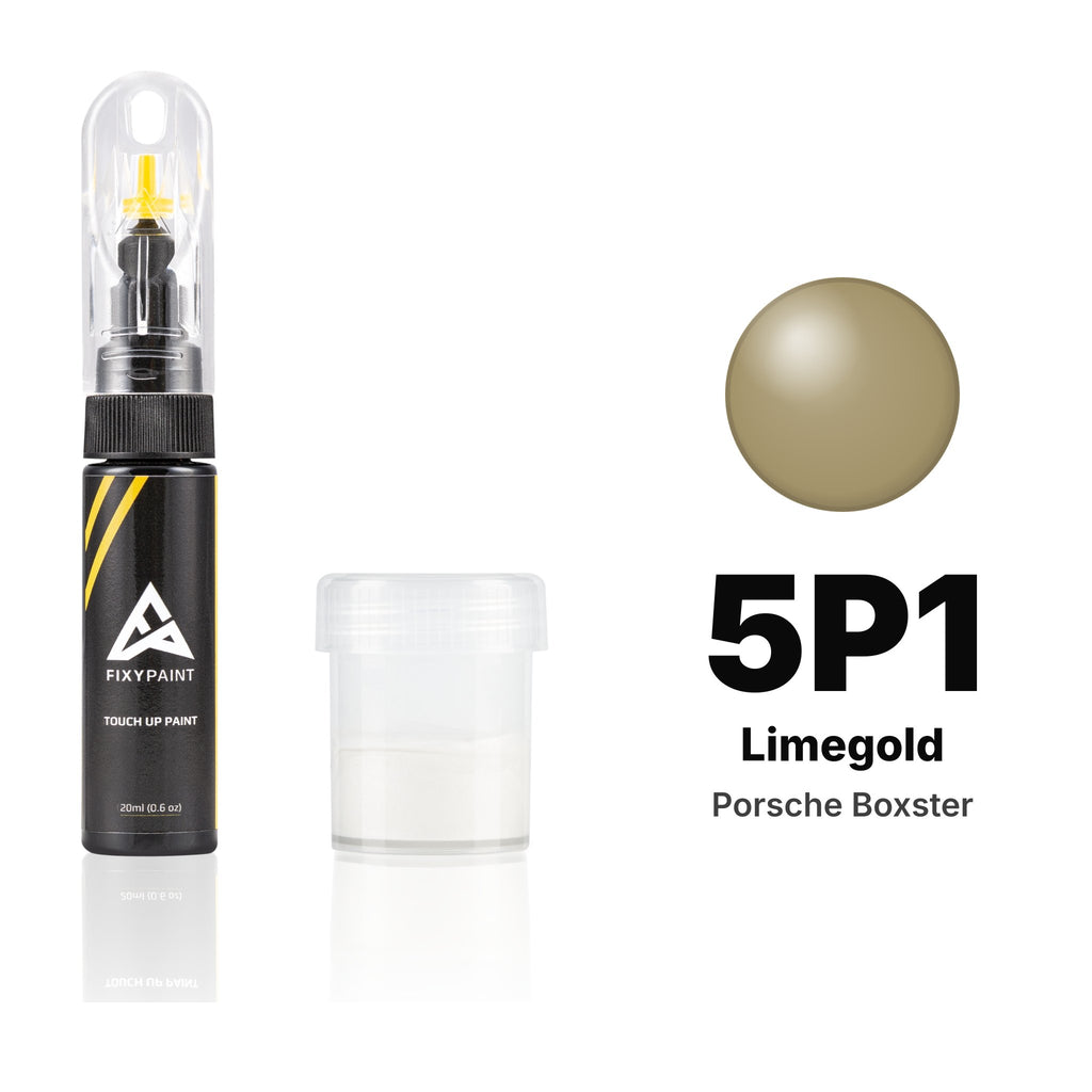 Touch-up paint for Porsche Boxster 5P1 Limegold, Standard kit