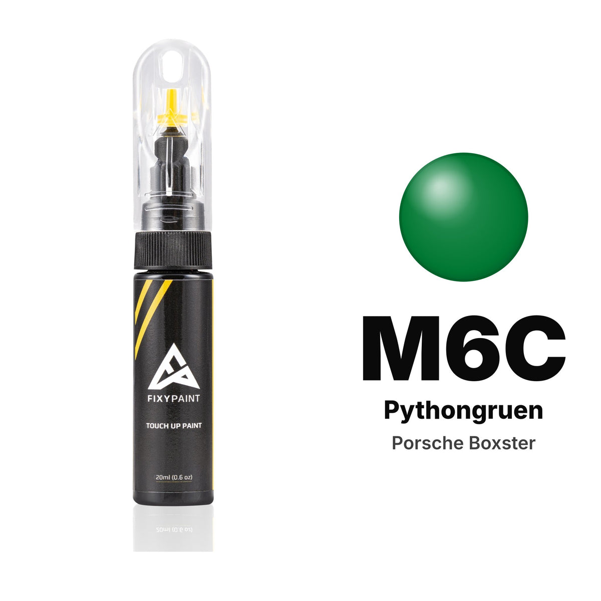 Touch-up paint for Porsche Boxster M6C Pythongruen, Basic kit