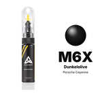 Touch-up paint for Porsche Cayenne M6X Dunkelolive, Basic kit