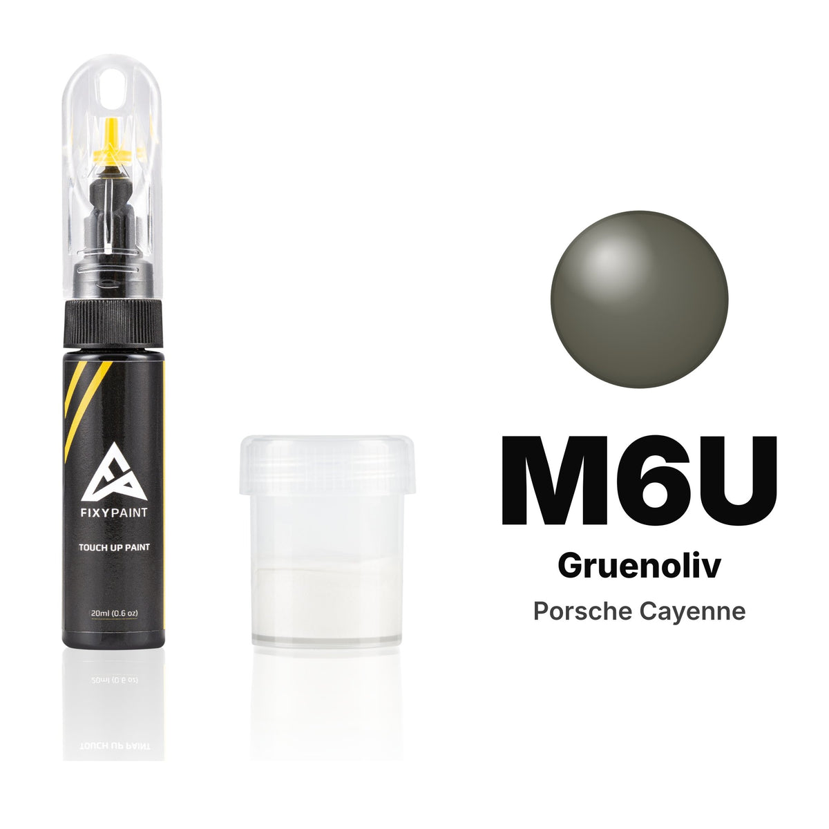 Touch-up paint for Porsche Cayenne M6U Gruenoliv, Standard kit