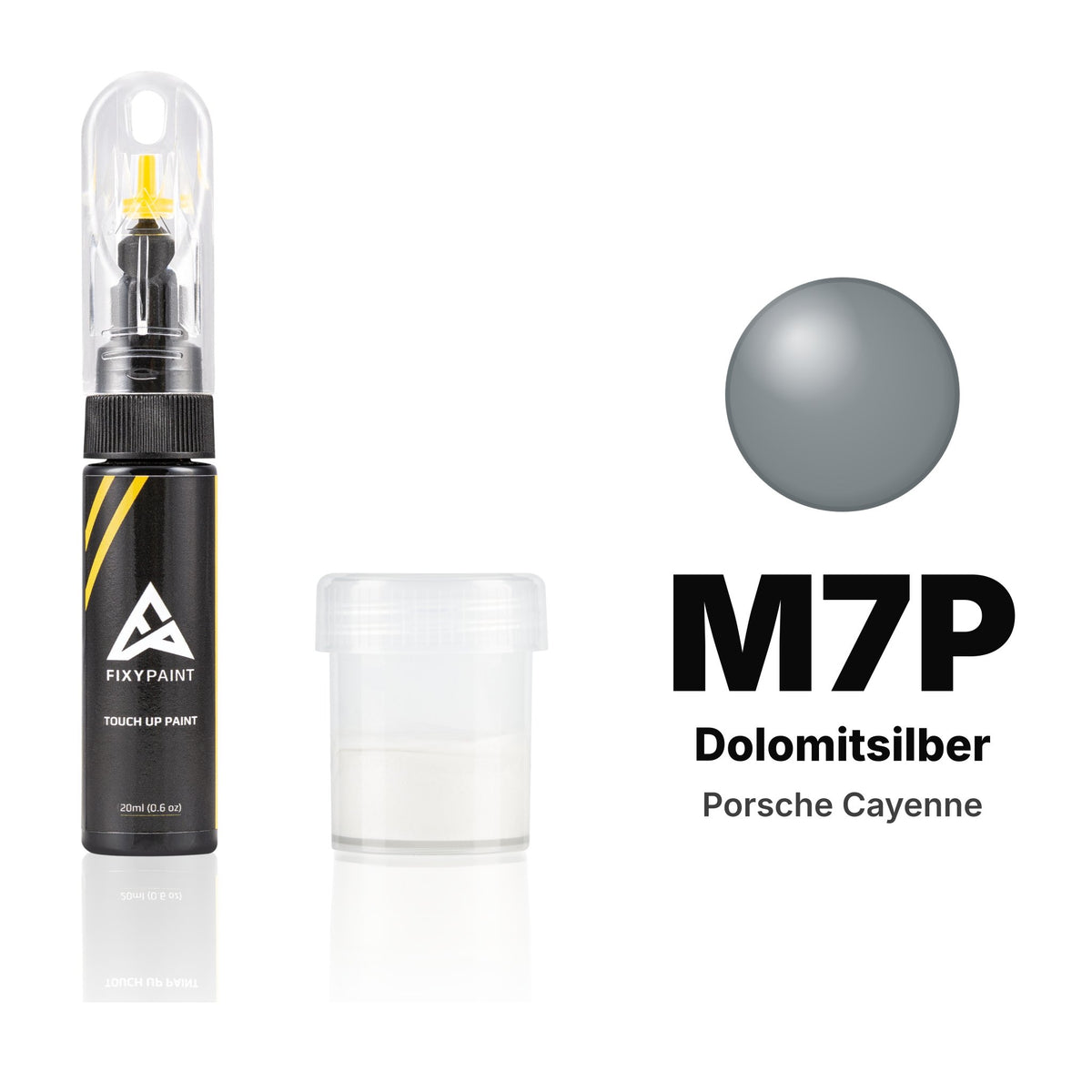 Touch-up paint for Porsche Cayenne M7P Dolomitsilber, Standard kit