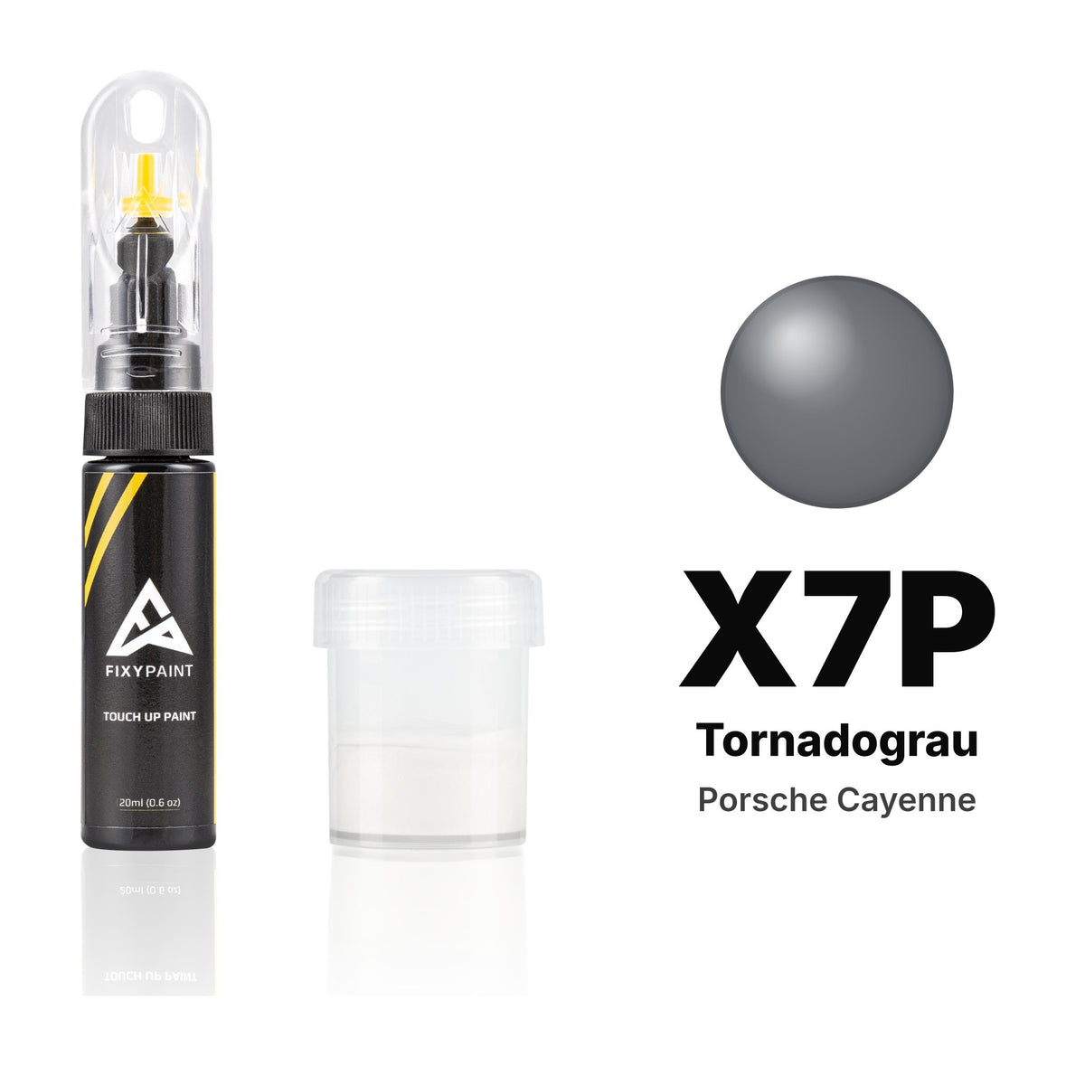 Touch-up paint for Porsche Cayenne X7P Tornadograu, Standard kit