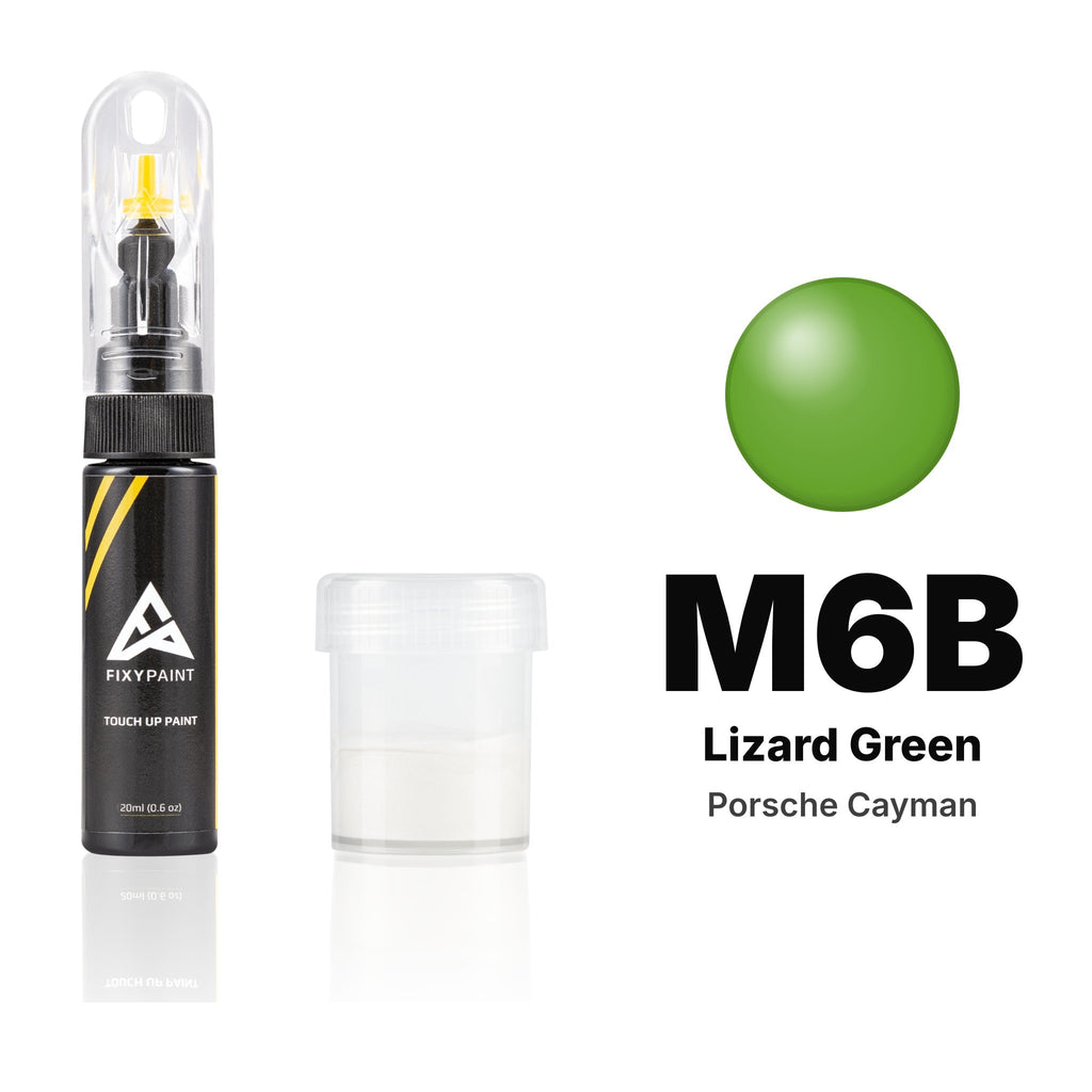 Touch-up paint for Porsche Cayman M6B Lizard Green, Standard kit