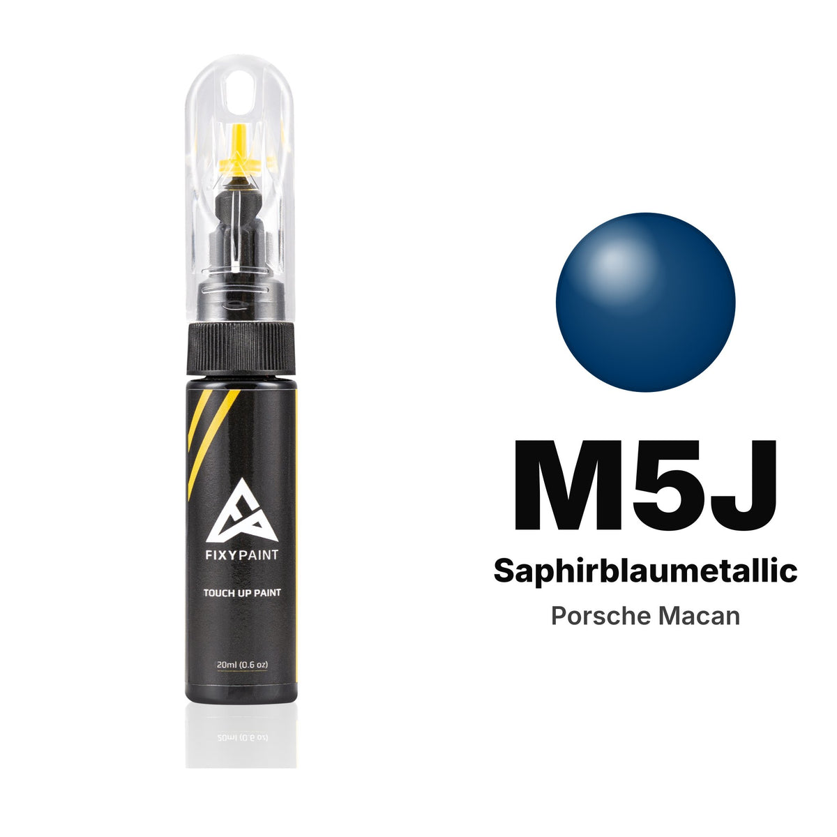 Touch-up paint for Porsche Macan M5J Saphirblaumetallic, Basic kit