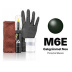Touch-up paint for Porsche Macan M6E Oakgrünmet Neo, Complete kit