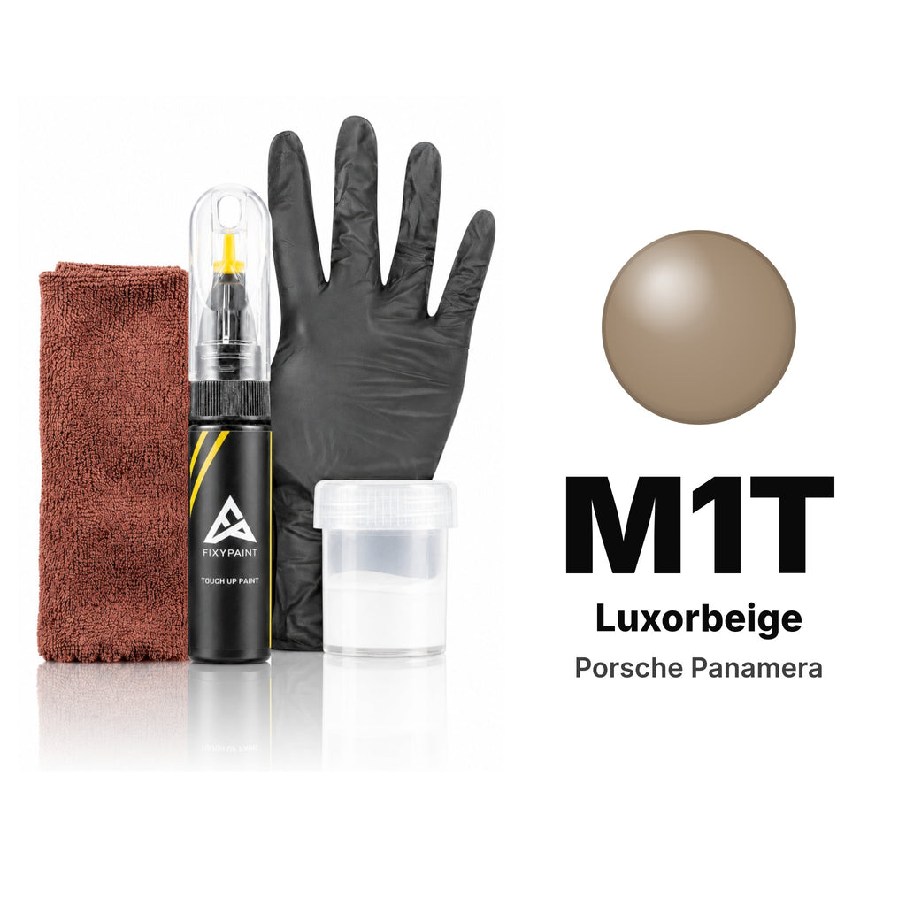 Touch-up paint for Porsche Panamera M1T Luxorbeige, Complete kit
