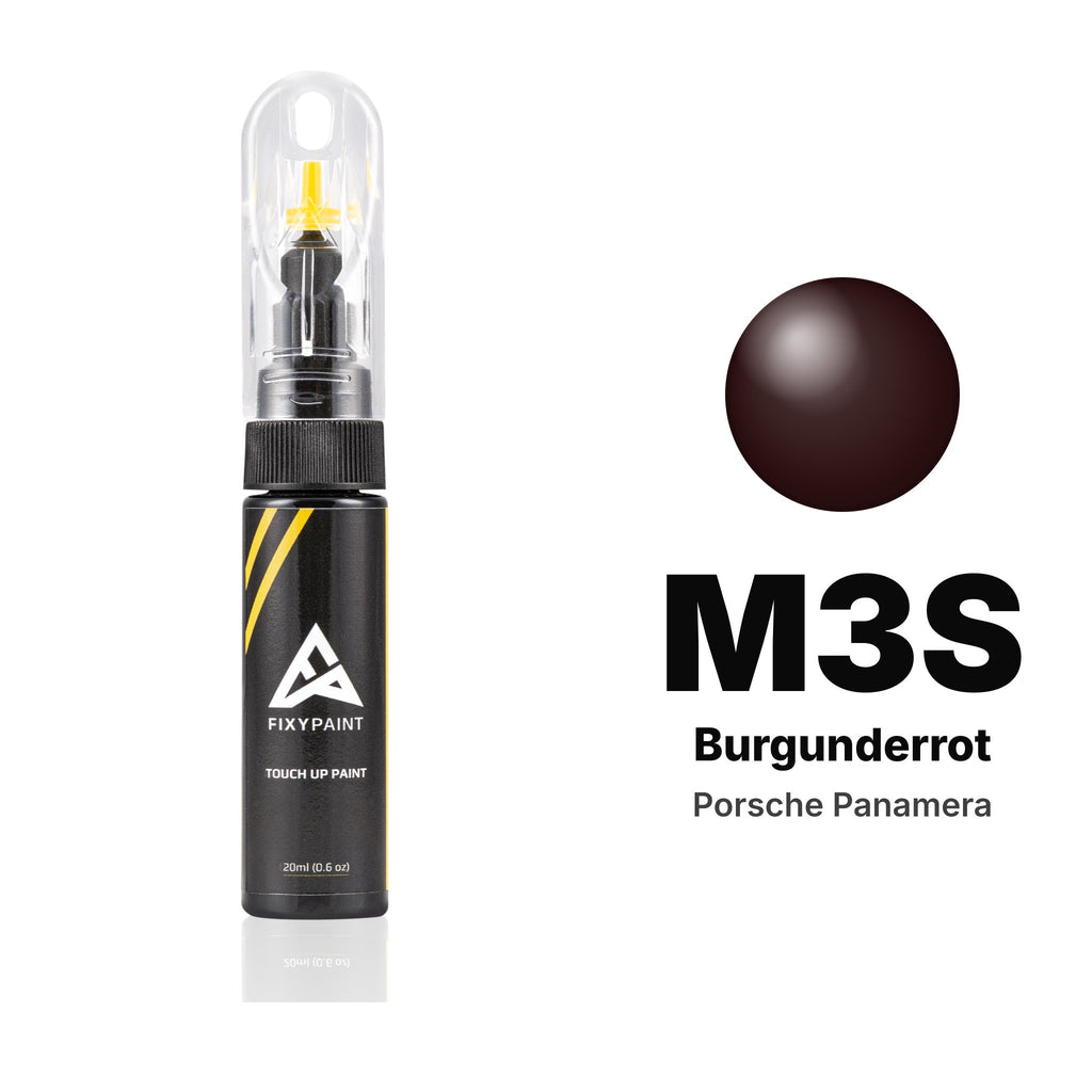 Touch-up paint for Porsche Panamera M3S Burgunderrot, Basic kit