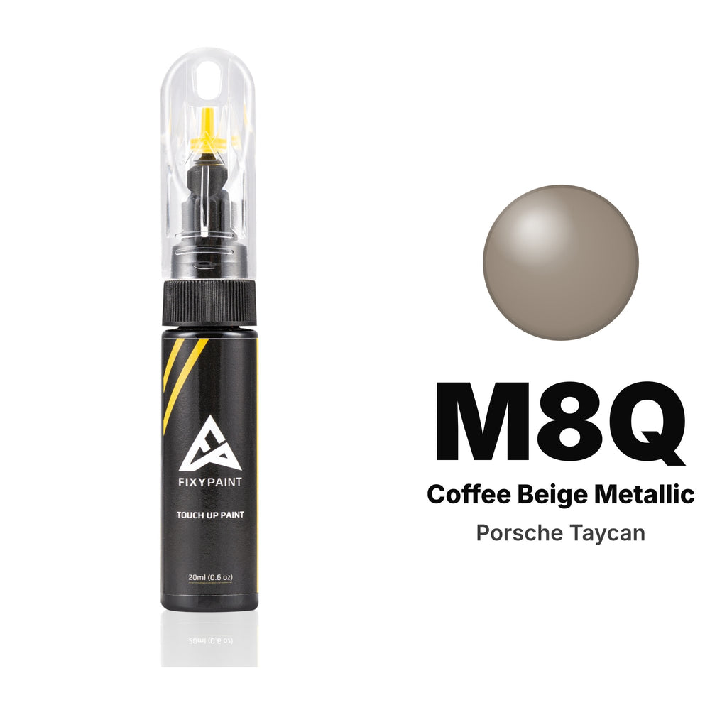 Touch-up paint for Porsche Taycan M8Q Coffee Beige Metallic, Basic kit