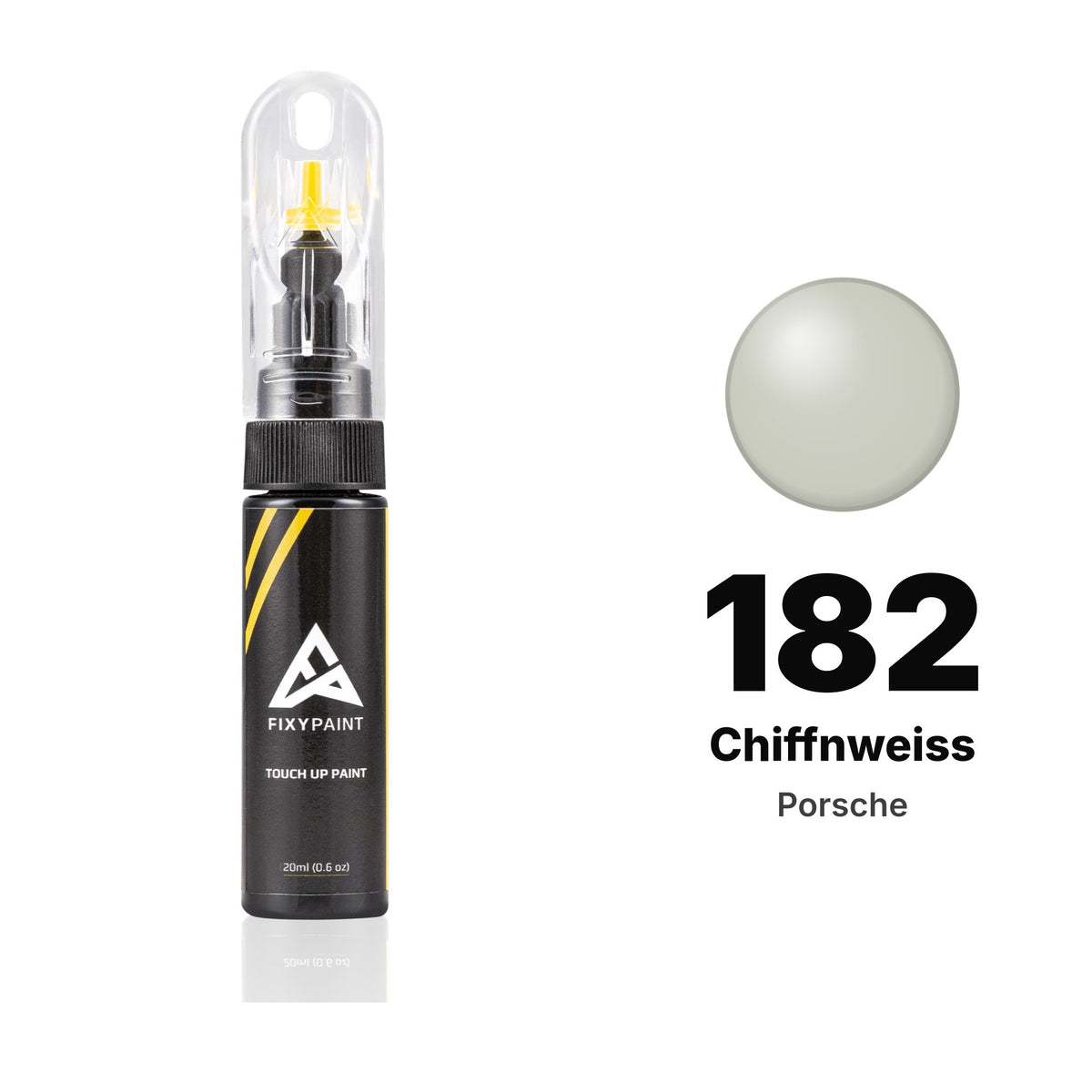 Touch-up paint for Porsche 182 Chiffnweiss, Basic kit