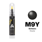 Touch-up paint for Porsche M9Y Schwarz, Basic kit