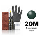 Touch-up paint for Porsche 20M Dunkelgruen, Complete kit