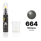 Touch-up paint for Porsche 664 Mittelgrau, Standard kit