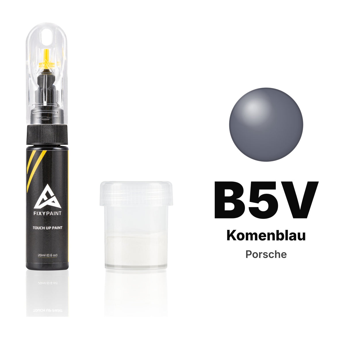Touch-up paint for Porsche B5V Komenblau, Standard kit