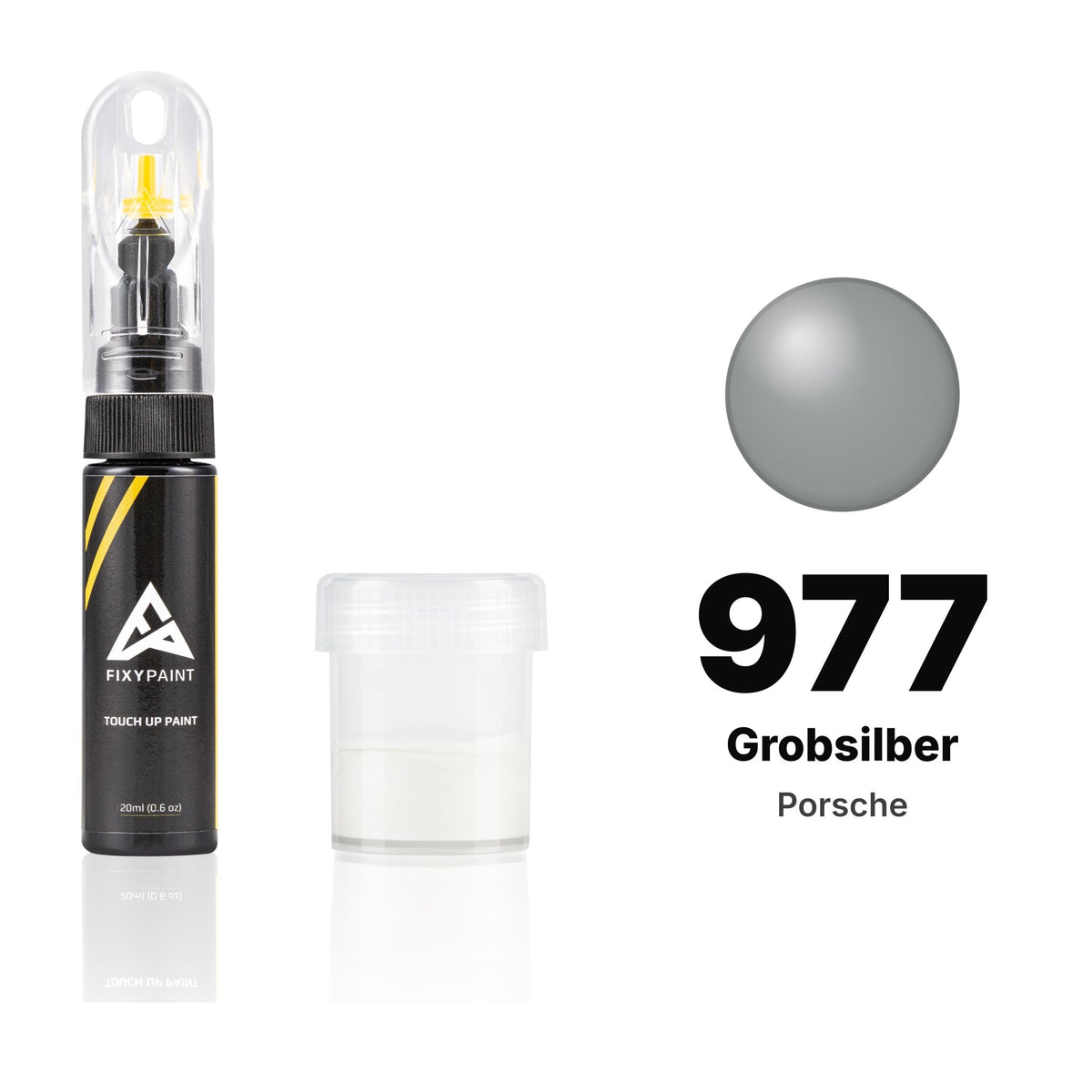 Touch-up paint for Porsche 977 Grobsilber, Standard kit