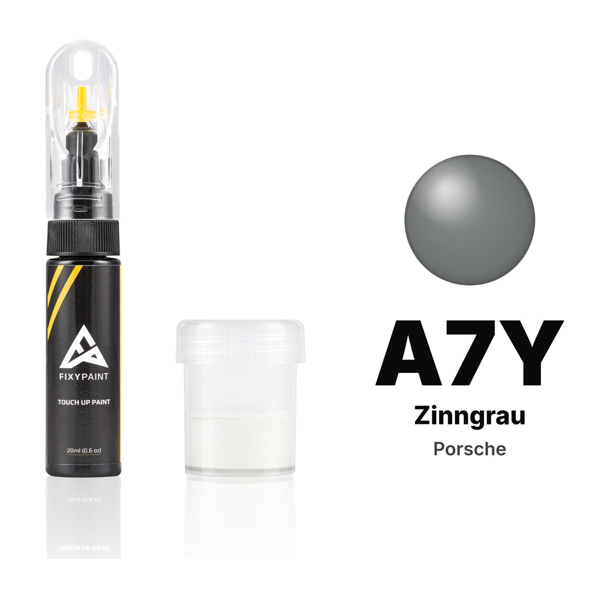 Pintura de retoque para Porsche – A7Y Zinngrau (todos los modelos, 1984–1988), kit Estándar