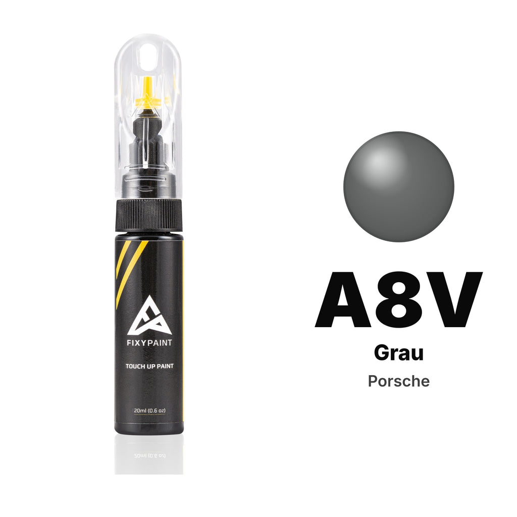 Touch-up paint for Porsche A8V Grau, Basic kit