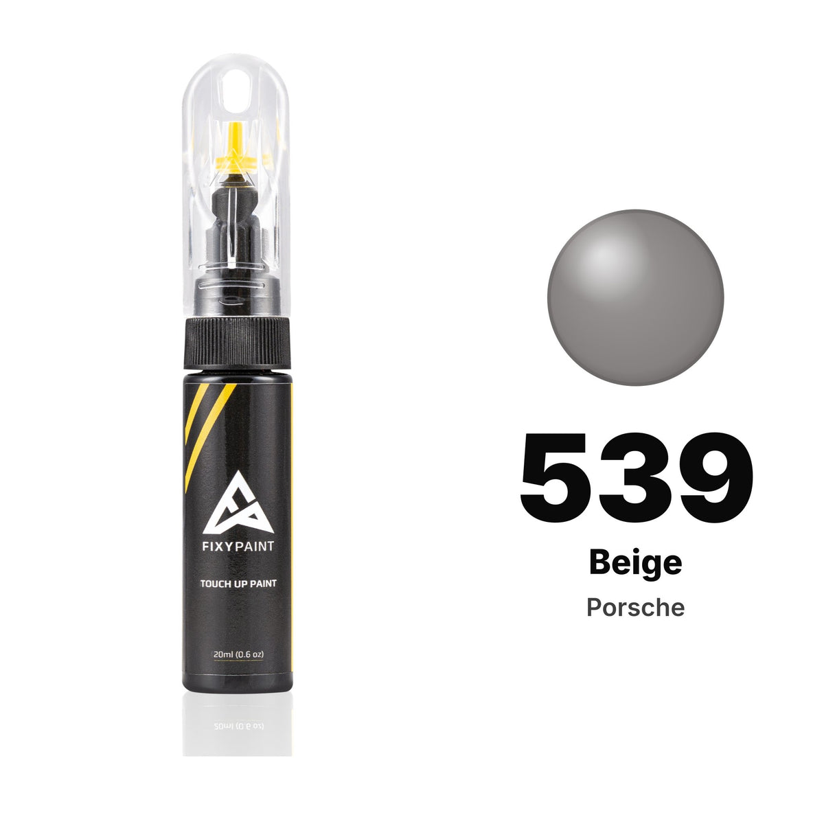 Touch-up paint for Porsche 539 Beige, Basic kit