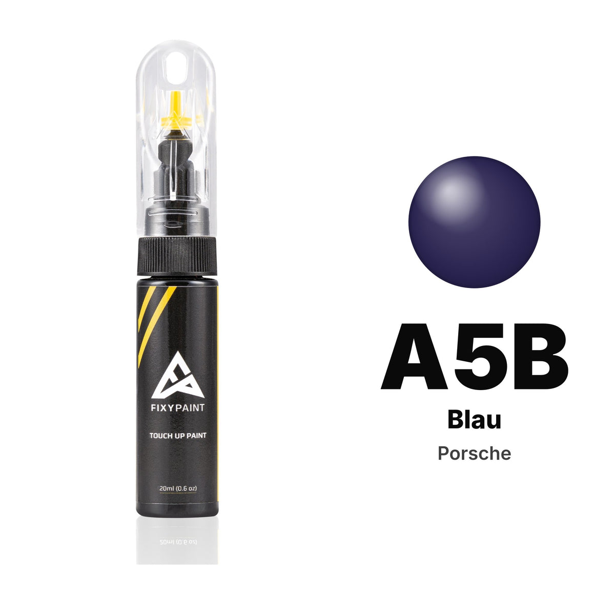 Touch-up paint for Porsche A5B Blau, Basic kit