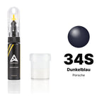 Touch-up paint for Porsche 34S Dunkelblau, Standard kit