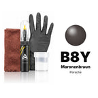 Touch-up paint for Porsche B8Y Maronenbraun, Complete kit