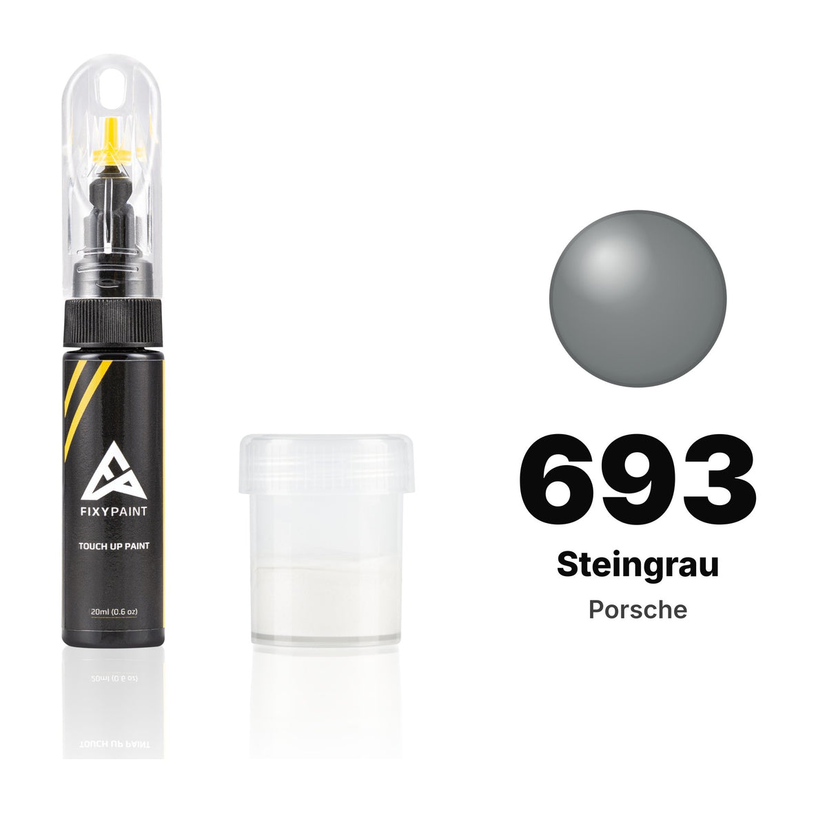 Touch-up paint for Porsche 693 Steingrau, Standard kit