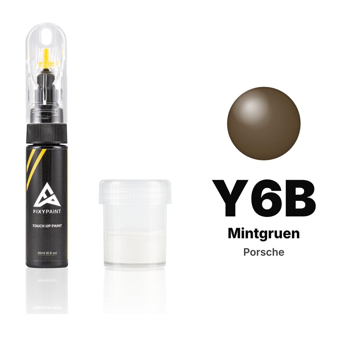 Touch-up paint for Porsche Y6B Mintgruen, Standard kit
